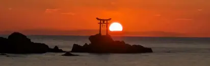 国東の初日の出